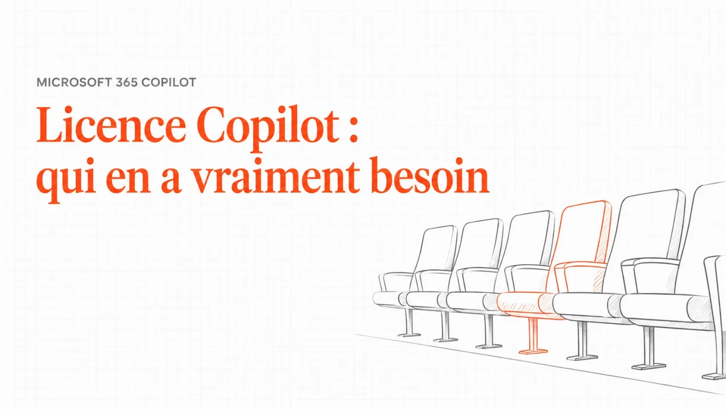 Couverture : la licence Microsoft 365 Copilot ne se justifie que sur certains postes.